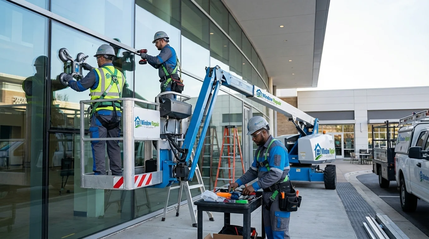 Window Repair Atlanta - Commercial 1